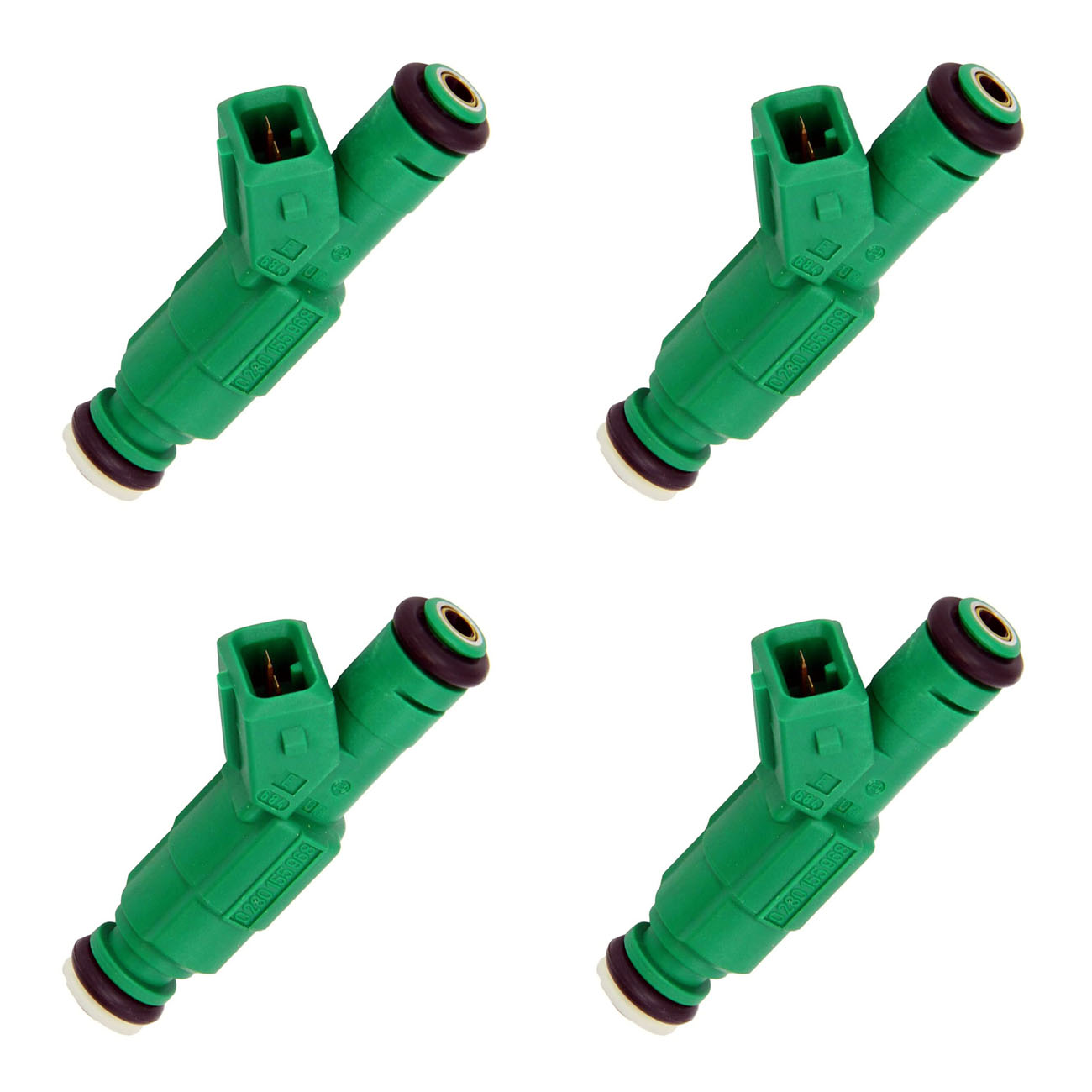 Kit 4 Inyectores Bosch Volvo S60 V70 2.5